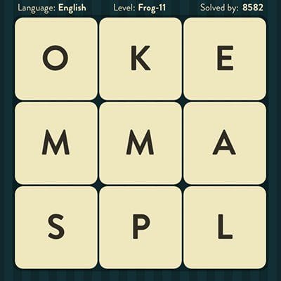WORD BRAIN FROG ANSWERS LEVEL 11