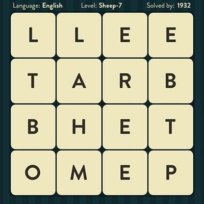 WORD BRAIN SHEEP ANSWERS LEVEL 7