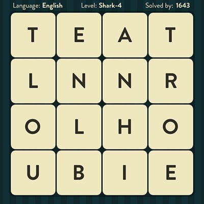 WORD BRAIN SHARK ANSWERS LEVEL 4