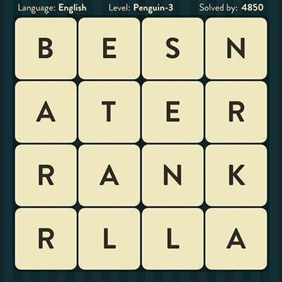 WORD BRAIN PENGUIN ANSWERS LEVEL 3