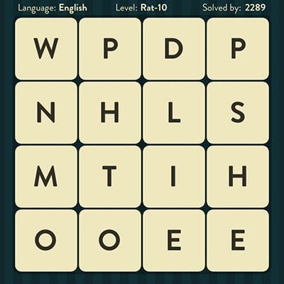 WORD BRAIN RAT ANSWERS LEVEL 10