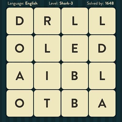 WORD BRAIN SHARK ANSWERS LEVEL 3