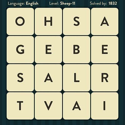 WORD BRAIN SHEEP ANSWERS LEVEL 11