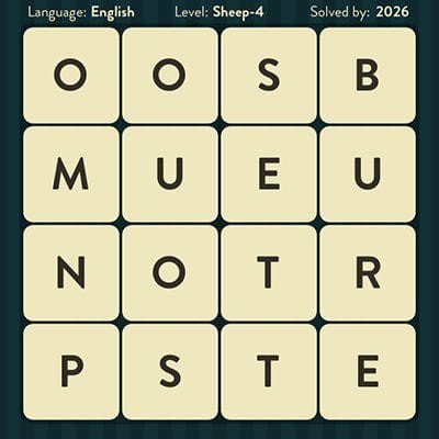 WORD BRAIN SHEEP ANSWERS LEVEL 4