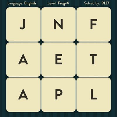 WORD BRAIN FROG ANSWERS LEVEL 4