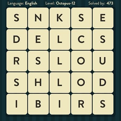 Word Brain Octopus Level 12