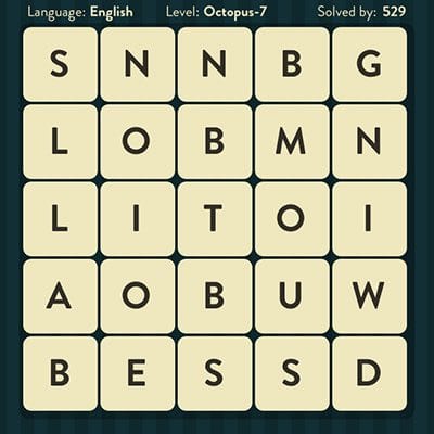 Word Brain Octopus Level 7