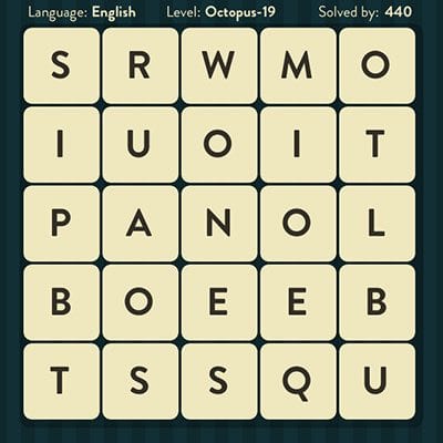 Word Brain Octopus Level 19