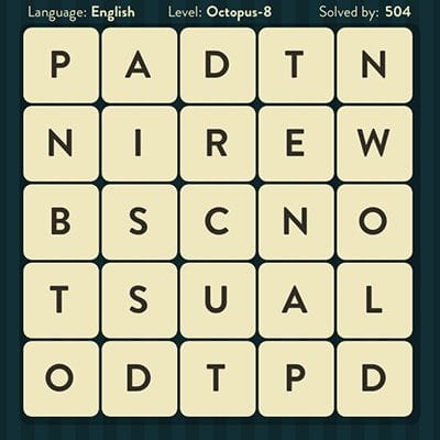 Word Brain Octopus Level 8