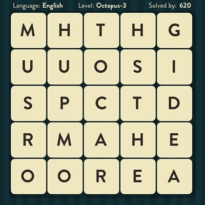Word Brain Octopus Level 3