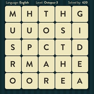 Word Brain Octopus Level 3