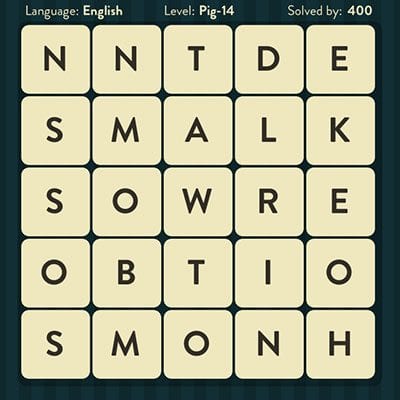 Word Brain Pig Level 14