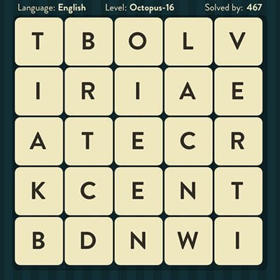 Word Brain Octopus Level 16