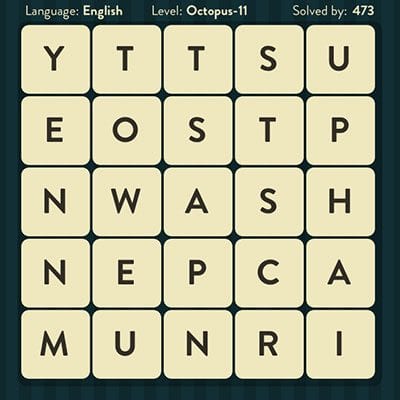 Word Brain Octopus Level 11