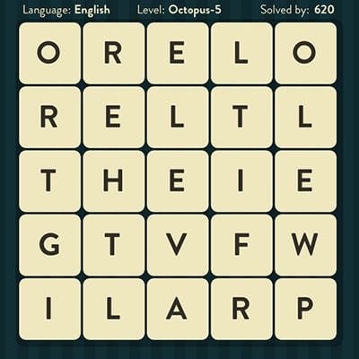 Word Brain Octopus Level 5