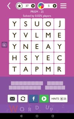 Word Trek Prism Level 25