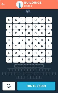 Wordbrain Themes Buildings Level 2