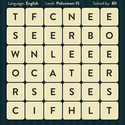 Word Brain Policemen Level 15