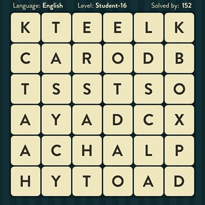 Word Brain Student Level 16