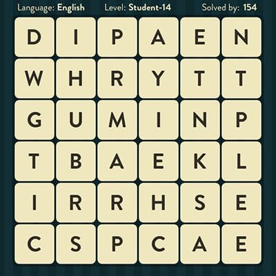 Word Brain Student Level 14