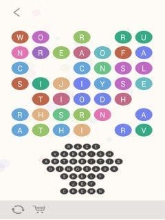 Wordbubbles Colossal Squid Level 48