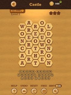 Words Crush Hidden Theme Castle Level 2