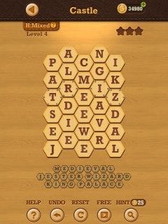 Words Crush Hidden Theme Castle Level 4