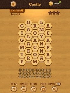 Words Crush Hidden Theme Castle Level 5