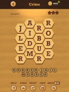 Words Crush Hidden Theme Crime Level 1