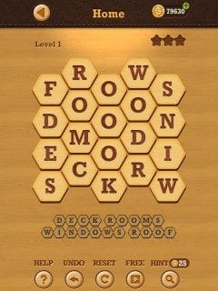 Words Crush Hidden Theme Home Level 1