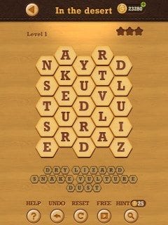 Words Crush Hidden Theme In The Desert Level 1