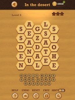 Words Crush Hidden Theme In The Desert Level 3