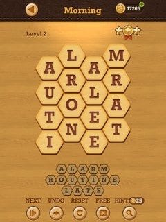 Words Crush Hidden Theme Morning Level 2