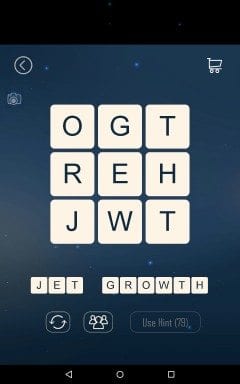 Word Cubes Atom Level 10