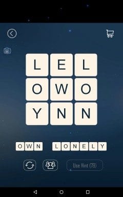 Word Cubes Atom Level 4