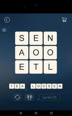 Word Cubes Atom Level 5