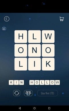 Word Cubes Atom Level 9