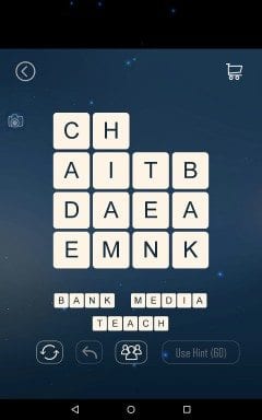 Word Cubes Cell Level 10