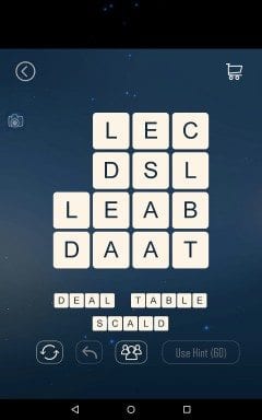 Word Cubes Cell Level 12
