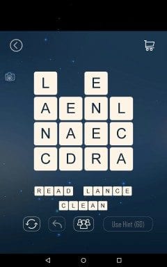 Word Cubes Cell Level 13