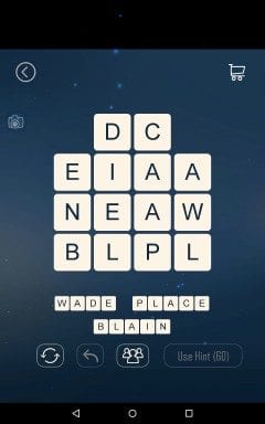 Word Cubes Cell Level 16