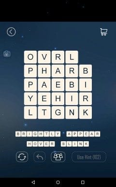 Word Cubes Crab Level 10