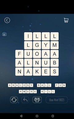 Word Cubes Crab Level 11