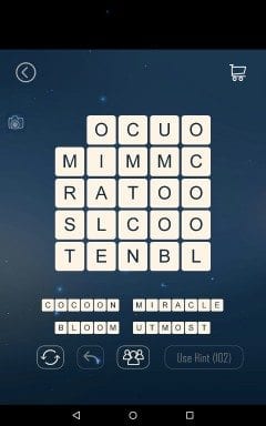 Word Cubes Crab Level 12