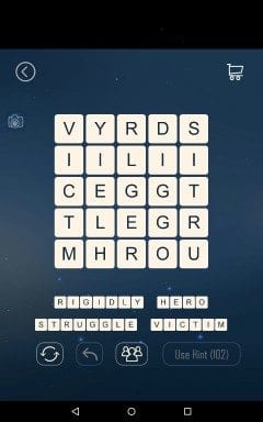 Word Cubes Crab Level 6