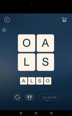 Word Cubes Electron Level 1