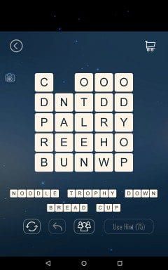 Word Cubes Oyster Level 1