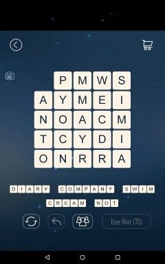 Word Cubes Oyster Level 10