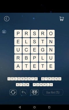 Word Cubes Oyster Level 11