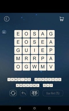 Word Cubes Oyster Level 9
